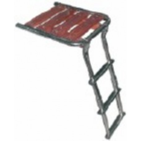 Plateforme bain en teck avec échelle en inox - METALFORM ITALIA plateforme de bain  1938048