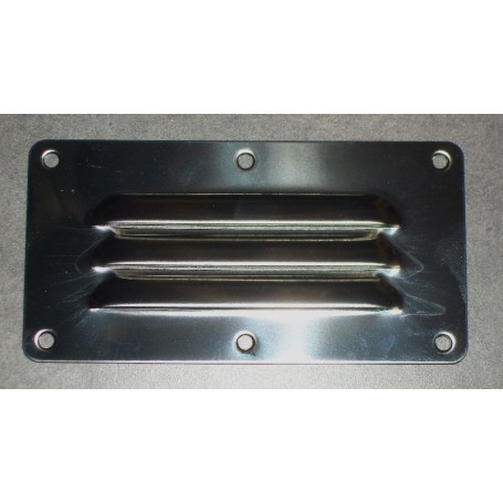 Grille de ventilation INOX 127 X 65 mm Ventilation  44250008