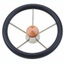 Volant avec enjoliveur central bois 340 mm - Savoretti Volant & Barre à roue  71250073