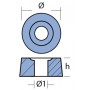 ANODE RONDE YAM,70-85 HP / MARINER 40 HP - Imnasa