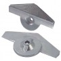 ANODE PLAQUE YAMAHA 9,9-15HP - Imnasa ANODES YAMAHA MARINER  42250251