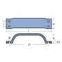 ANODE PLAQUE YAM/MAR 150/200 HP - Imnasa