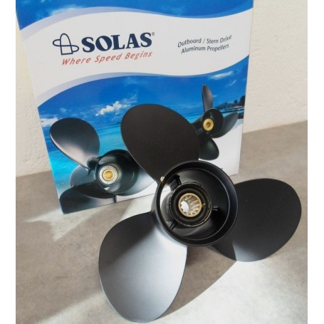 HELICE AMITA YB3 9.90X13 RH - Solas Hélice Yamaha 20(2T), 25(2T & 4T) / Mariner: 30(2T)  37950110
