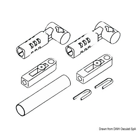 Kit MERCURY pour C2/C8/C0 - Ultraflex Câbles pour boîtier 8031164392375 45.056.00