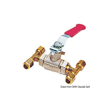 Robinet BYPASS - Osculati Système de direction 8033137143663 45.045.05