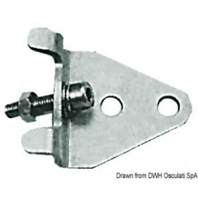 Plaquette moteurs Yamaha/Mariner - Osculati Système de direction 8033137145186 45.545.03