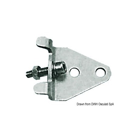 Plaquette moteurs Yamaha/Mariner - Osculati Système de direction 8033137145186 45.545.03