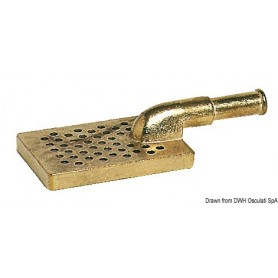 Crépine laiton grande Le lot de 2 Crépine / Passe coque 8033137104206 17.709.01