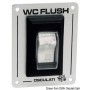 Interrupteur  W.C. FLUSH - Osculati Wc marin 8033137010910 50.207.09
