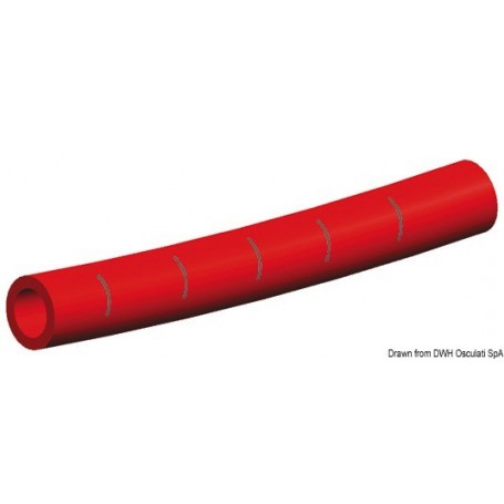 Tuyau Whale 15mm Rouge (bobine 50 m) - Whale Vannes & Raccords plomberie 8033137104763 17.815.54