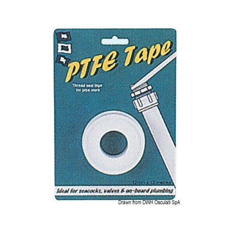 Ruban téflon raccords hydr. Le lot de 4 - PSP Marine Tapes Vannes & Raccords plomberie 5018400070931 17.100.00