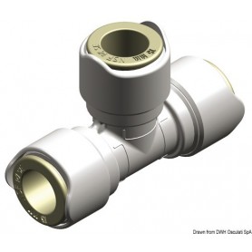 Raccord en T Whale lot de 10 - Whale Vannes & Raccords plomberie  17.815.02