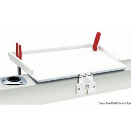 Plan de travail en plastic FDA (polyéthylène HD) table et siège de pêche 88379109722 48.515.00