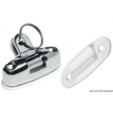 Platine articulée à 180° pour capote - Osculati Taud bimini et cagnard 8033137010873 46.665.00