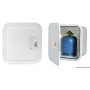 Coqueron en plastique pour rangement de bombonnes avec ventilation frontale - Osculati instalation gaz 8033137017735 50.253.00