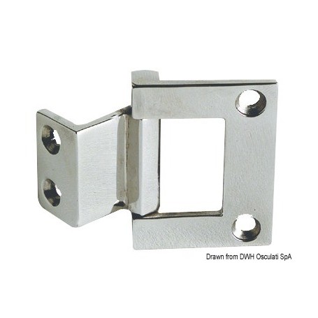 Charnières excentriques pour portes à col haut Le lot de 2 - Osculati Charnières Haute Qualité 8033137129933 38.924.00