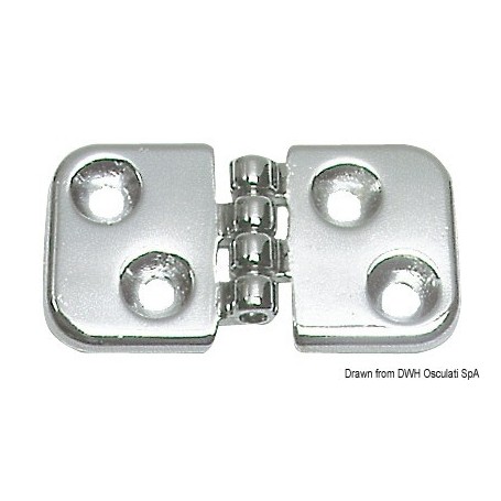 Charnière En laiton chromé. Le lot de 2 Charnières Haute Qualité 8033137128011 38.188.00