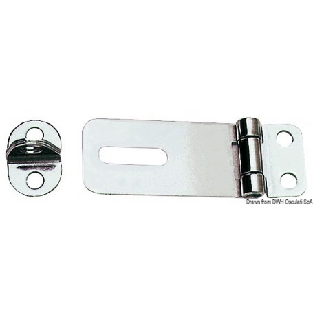 Bloque-coquerons En inox Le lot de 4 - Osculati Verrou, Sauterelle et Grenouillère 8033137005954 38.981.00