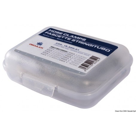 Kit 31 colliers de serrage assortis - Osculati Colliers de serrage 8033137047541 18.300.01
