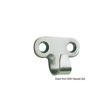 Crochet moulé Le lot de 10 - Osculati Crochet et Porte-manteau 8033137004568 38.102.05