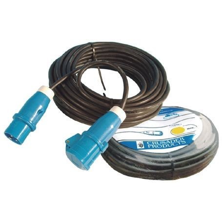 Rallonge électrique 25 mètres 3 X 2.5mm² CEE MALE/FEMELLE - Imnasa Prise 220 V et 12 V camping  64000215