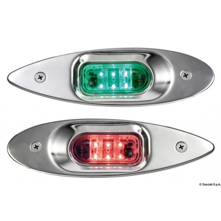 Feux de navigation Evoled Eyes rouge/vert - Osculati Feux de navigation 8033137053092 11.043.24