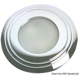 Spot Sextans R en laiton chromé 12/24 V 20 W Eclairage intérieur 8033137084713 13.470.01