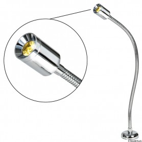 Spot articulé à LED 10 W 12/24 V - Osculati Eclairage intérieur 8033137054198 13.236.90