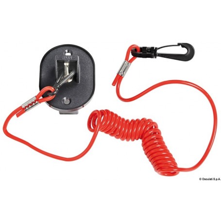 Interrupteur de sécurité - coupe le courant - Osculati Accessoires Hors bord 8033137089039 14.204.90