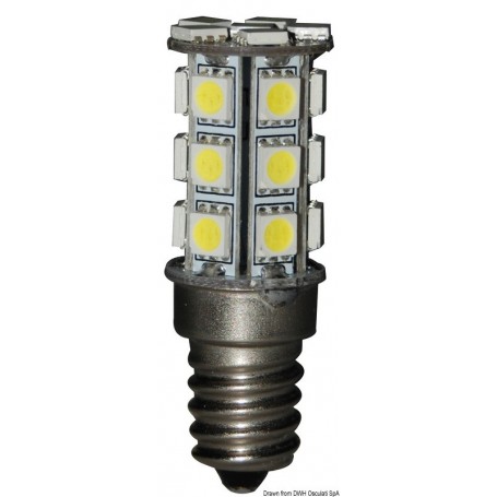 Ampoule LED SMD culot E14 - Osculati ampoule-led-basse-consommation-12-24V 8033137036460 14.443.10