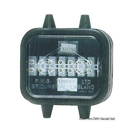 Boîte connexion étan. 8 pôles - Osculati Fusibles & Porte fusible 8033137089879 14.241.10