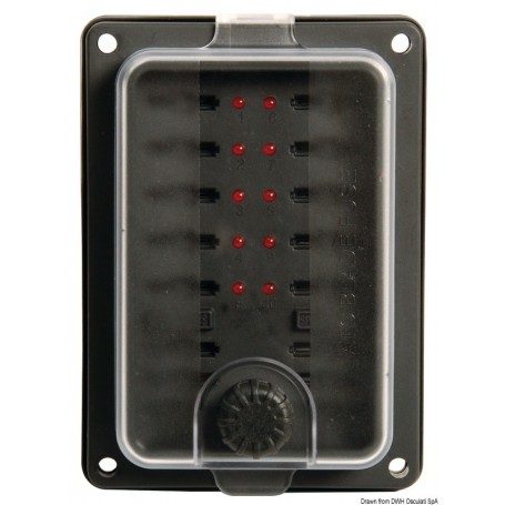 Boîte porte-fusibles (à fiche) étanche - Osculati Fusibles & Porte fusible 8033137038143 14.100.65