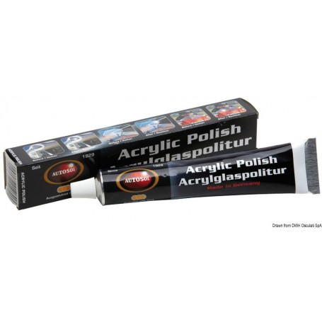 Pâte AUTOSOL pour éliminer les rayures sur acrylique, verre et surfaces transparentes Le lot de 2 - Autosol Produits d'entretien