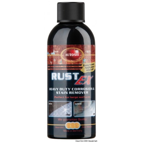 Rust Ex AUTOSOL pour éliminer la rouille - Autosol Produits d'entretien 4004982342505 65.524.00