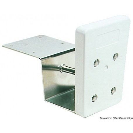 Support moteur auxiliaire pour plate-forme, modèle surbaissé - Osculati Chaises moteur Hors bord 8033137047145 47.376.13