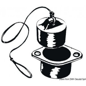 Nable nylon avec valve 36 mm Le lot de 2 - Osculati Nables et events 8033137015199 18.534.00