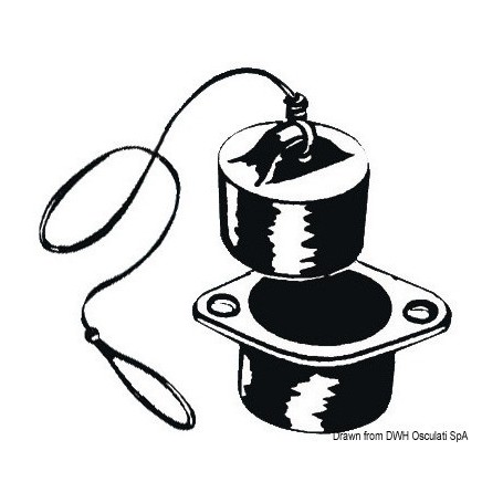 Nable nylon avec valve 36 mm Le lot de 2 - Osculati Nables et events 8033137015199 18.534.00