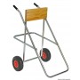 Chariot de transport moteur  Medium  pliable - Osculati Accessoires Hors bord 8033137148408 47.372.10