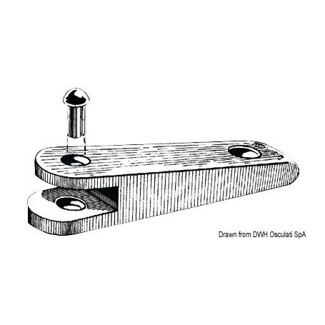 Paire  écrous à oreilles de rechange YAMAHA - Osculati Accessoires Hors bord 8033137160424 52.748.00