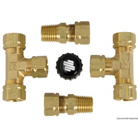 Kit pour station supplémentaire ou pilote automatique - Ultraflex Système de direction 8031164416255 45.290.17