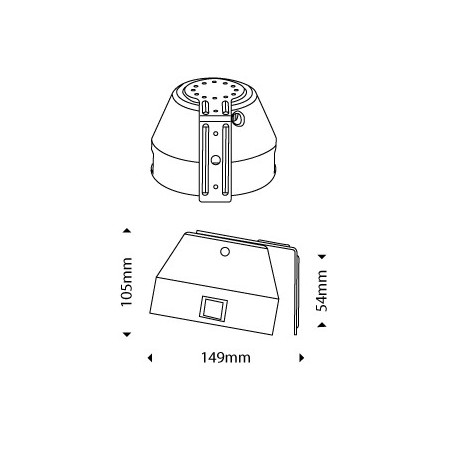 SUPPORT INOX Pour Hamburg - aquasignal Projecteurs de pont  93214003