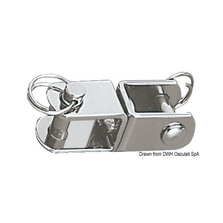 Emerillon inox lourd 14 x 42 mm Le lot de 2 - Viadana Ridoirs 8033137079924 08.071.08