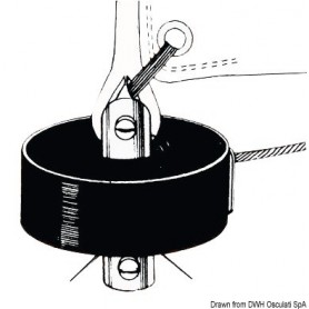 Enrouleur de foc avec bout de retour manuel  Sea Sure - Seasure Le gréement 8033137165931 57.299.00