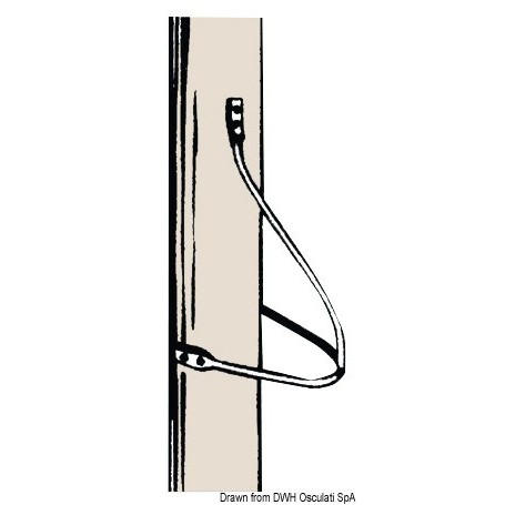 Marches de mât arrondies 6 mm - Osculati Le gréement 8033137166679 59.804.00