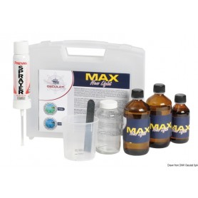 Rénovateur anti-rayures pour polycarbonate Max New Light - Osculati Panneau de pont & hublot 8033137049316 19.117.01