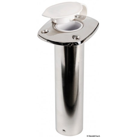 Porte-canne à pêche à encastrer En inox, version verticale Portes cannes 8033137006302 41.168.11