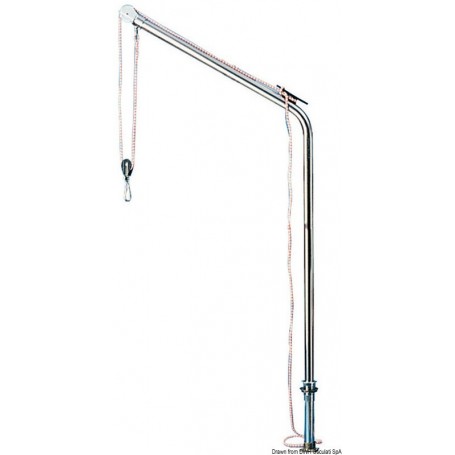 Bossoirs traversant pour embarcations - Osculati Bossoirs 8033137015038 42.353.00