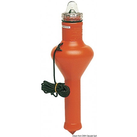 Balise lumineuse flottante STAR 1 à allumage automatique par renversement - Osculati Éclairage de sécurité 8033137032172 30.584.