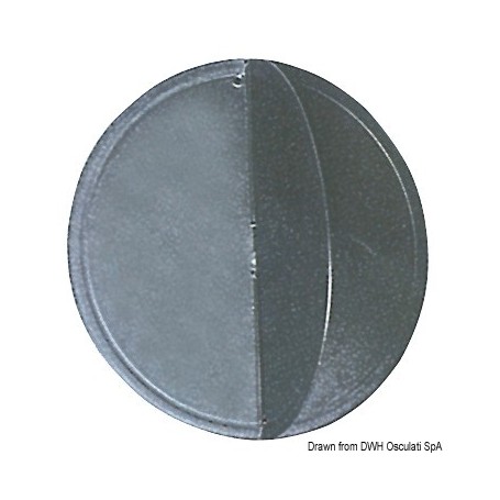 Ballon de mouillage noir, diamètre 300 mm Le lot de 2 - Osculati Repérage radar 8033137009549 30.650.00