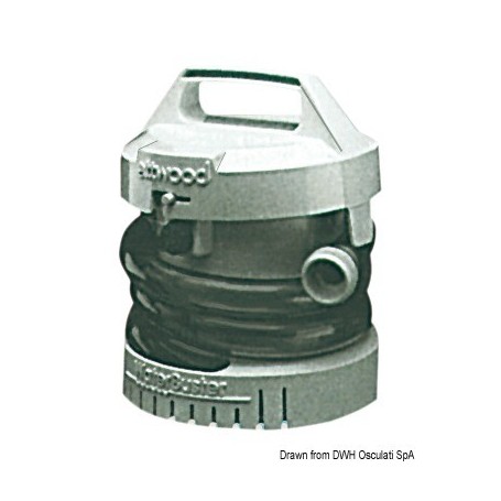Pompe immergée de fond de cale portable - Attwood Pompe de cale électrique 22697414045 16.026.00